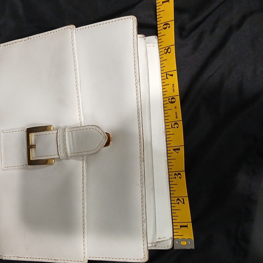 Vintage MADELL Elegant White Handbag - Picture 9 of 9